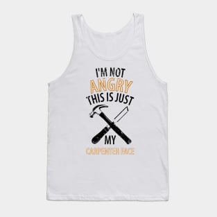 Wood Carpenter Joiner Woodcutter Craftsman Tank Top